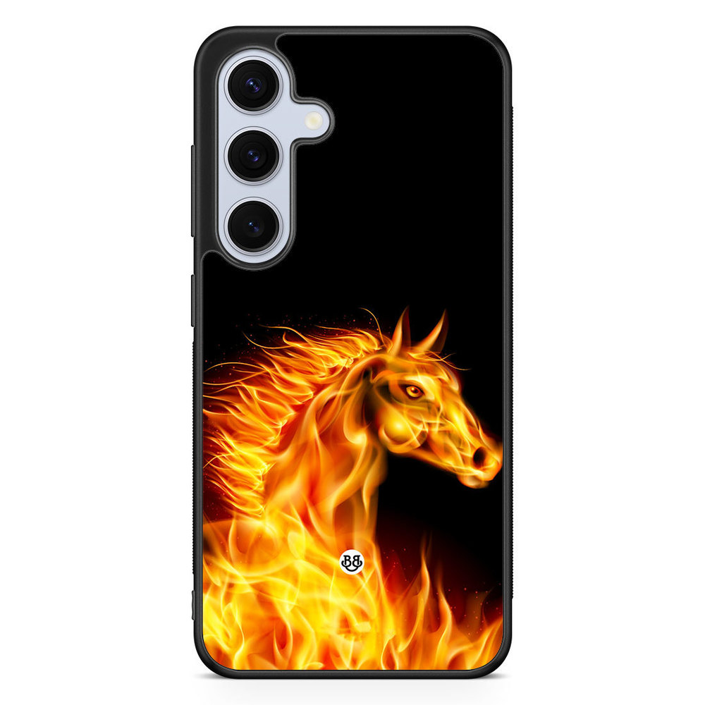 Samsung Galaxy S24 5G Case - Flames Horse