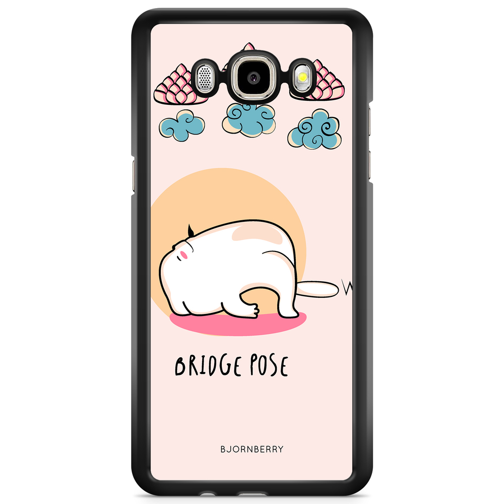 Samsung Galaxy J5 (2015) Case - Yoga Cat Bridge Pose