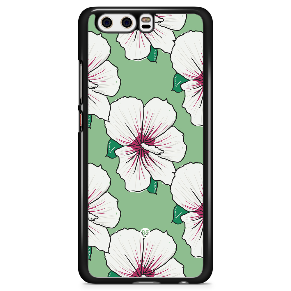 Huawei P10 Plus Case - Creamy White Flowers