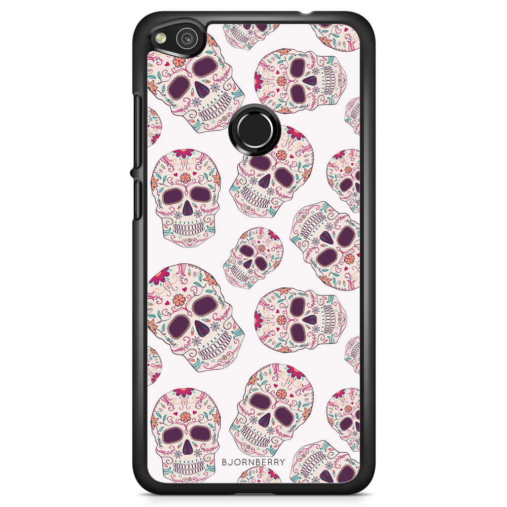 Huawei Honor 8 Lite Case - Calavera Skulls