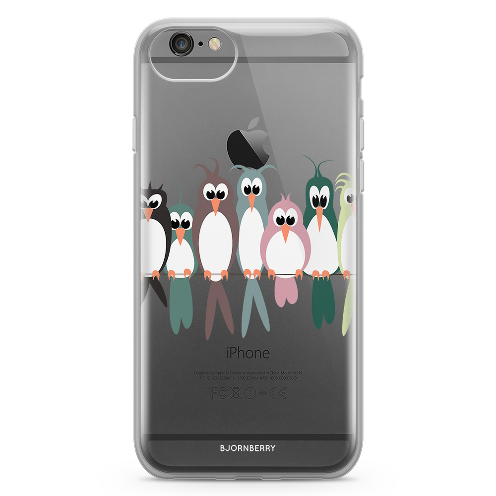 iPhone 6/6s Fashion Case - Birds on a string