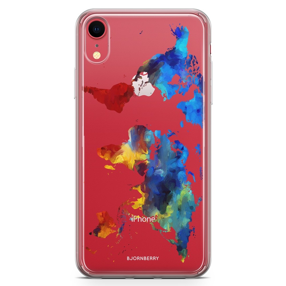 iPhone XR Fashion Case - World Map