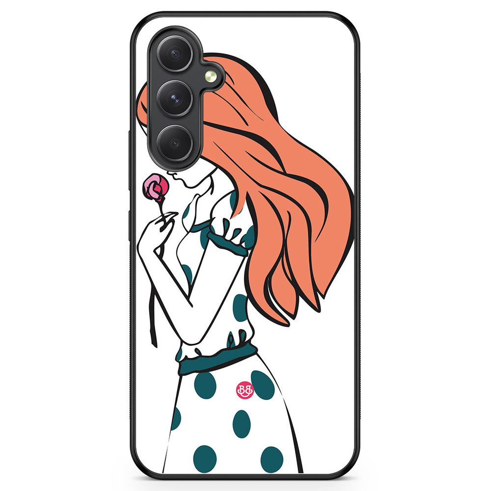 Samsung Galaxy A54 5G Case - Girl Rose