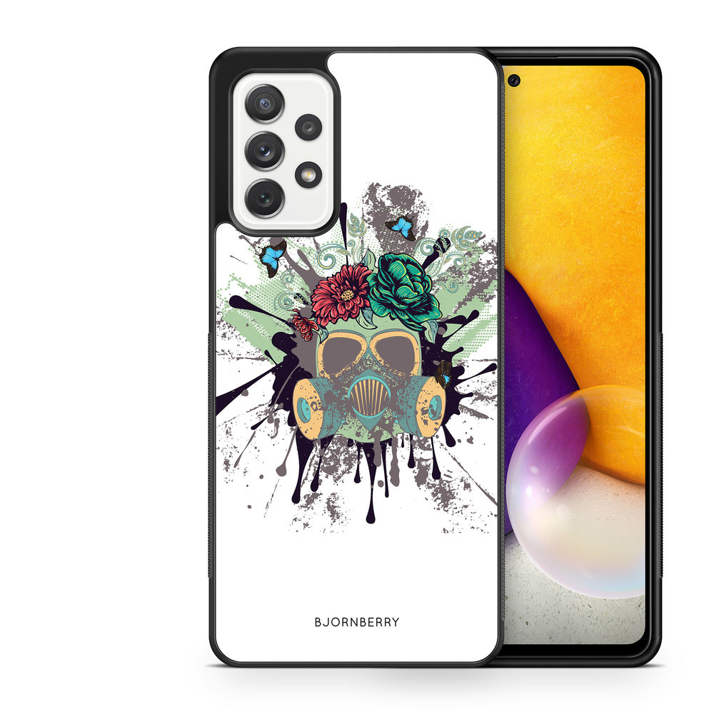 Samsung Galaxy A52/A52s 5G Case - Gas Mask Flowers