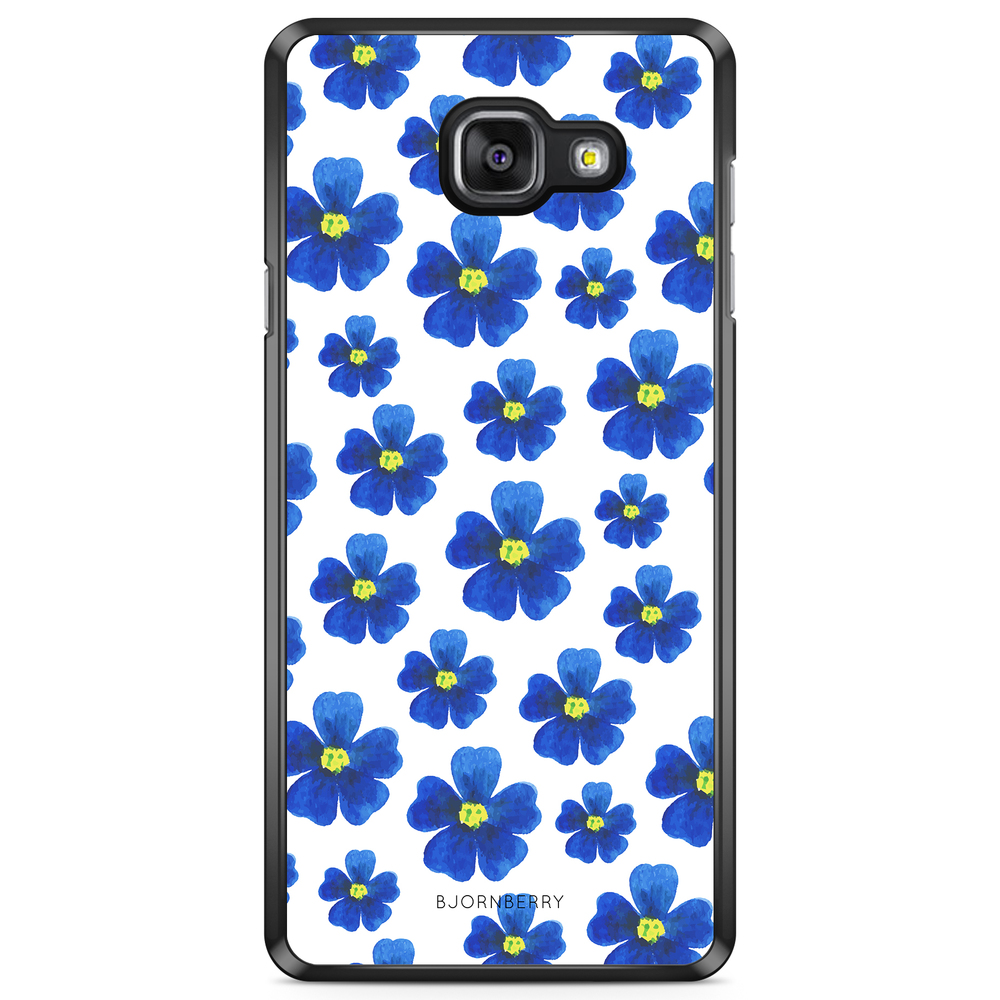 Samsung Galaxy A5 6 (2016) Case - Blue Flowers