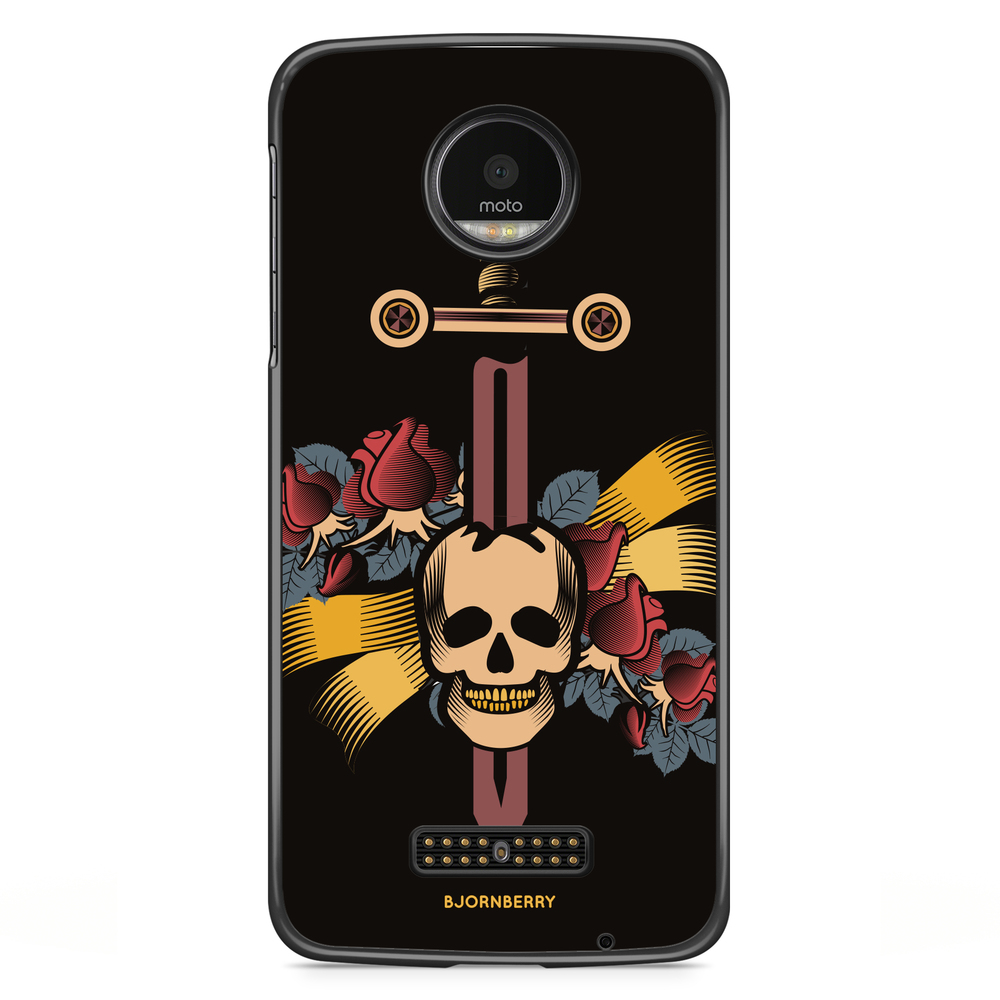 Moto Z2 Play Case - Skull