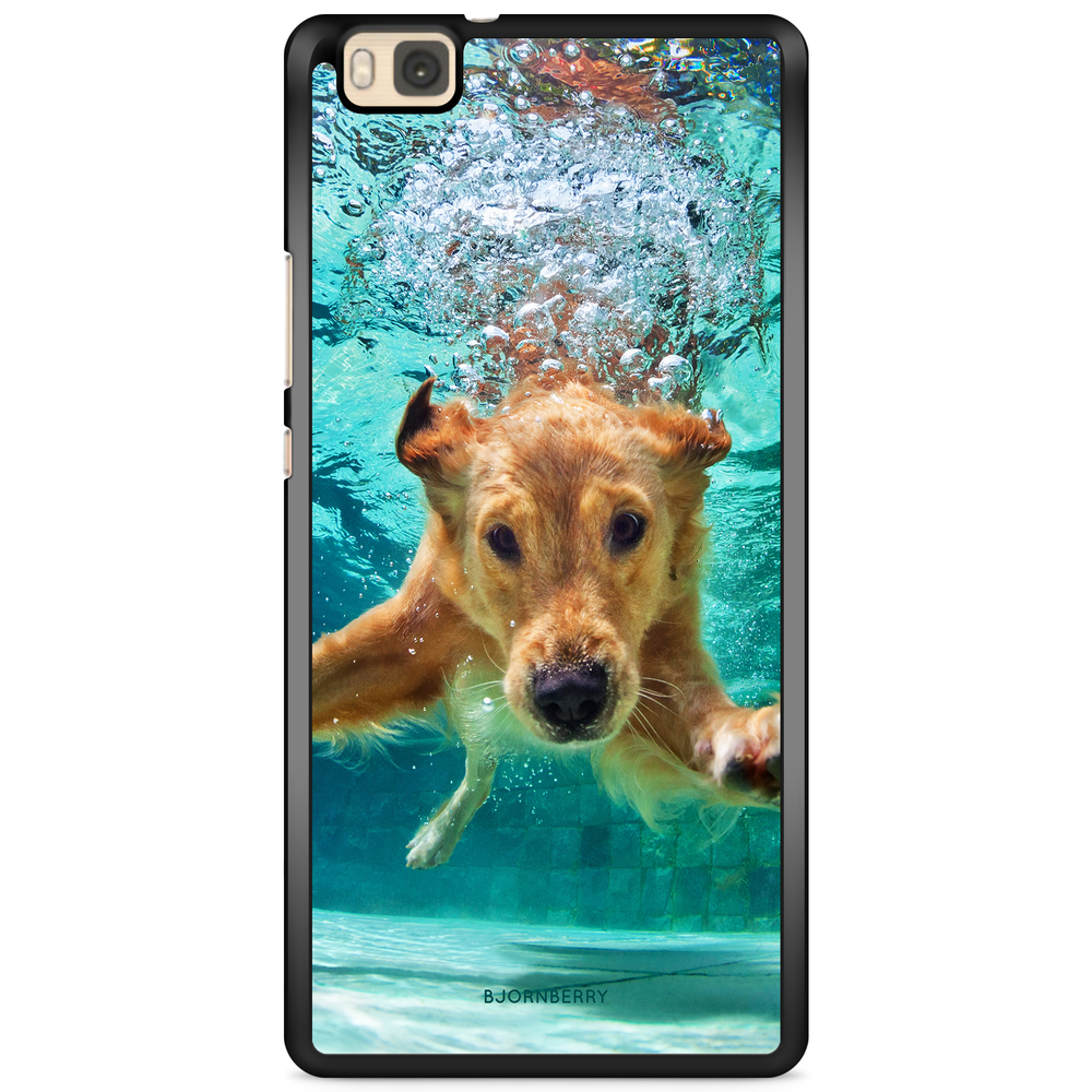 Huawei P8 Lite Case - Dog Underwater