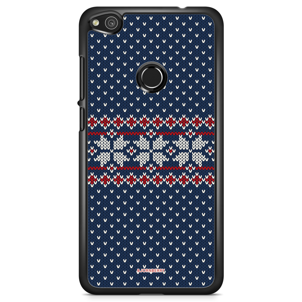 Huawei Honor 8 Lite Case - Knitted Xmas