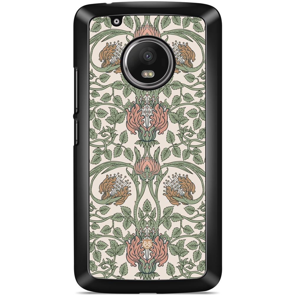 Moto G5 Plus Case - Retro Wallpaper