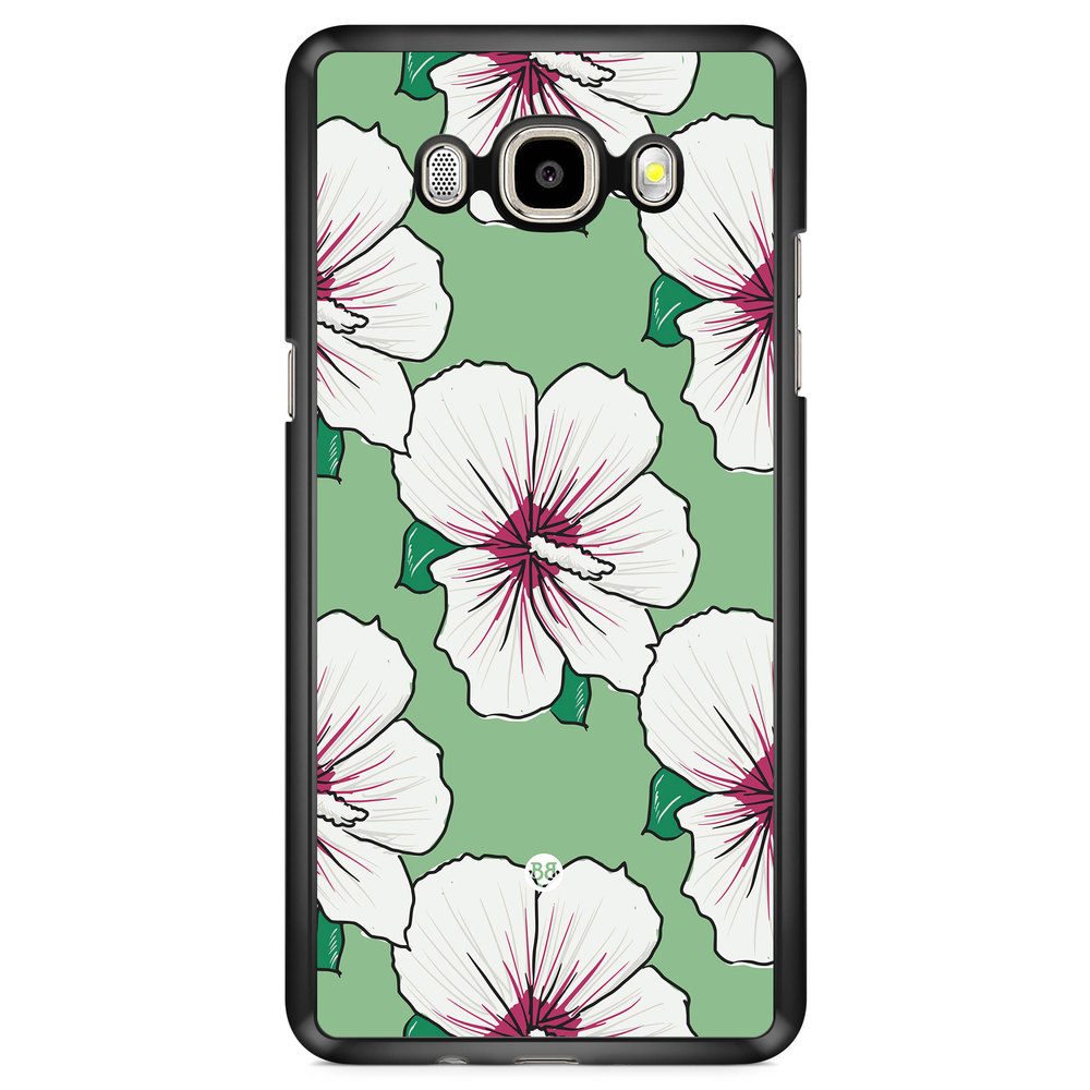 Samsung Galaxy J7 (2016) Case - Creamy White Flowers