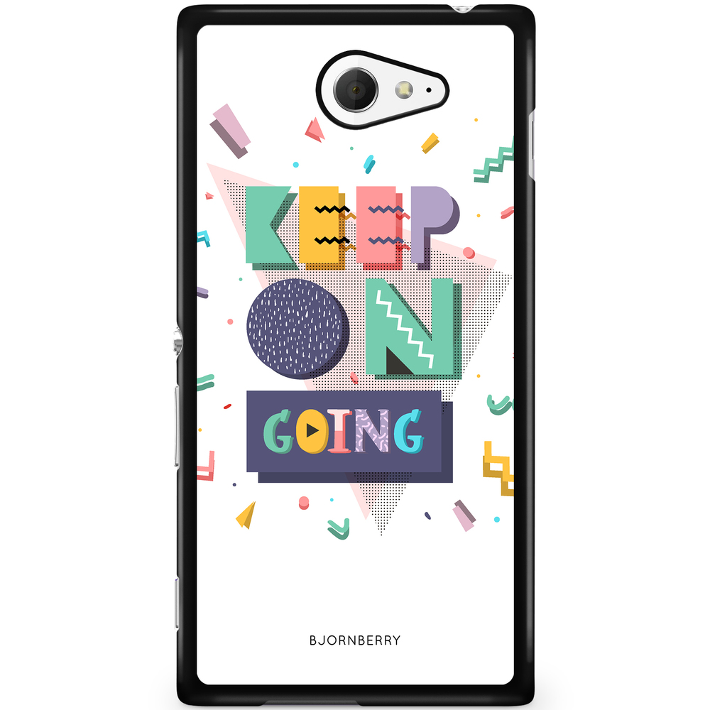 Sony Xperia M2 Aqua Case - Keep on going