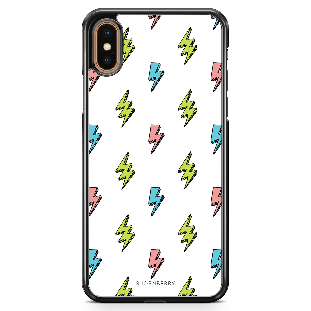 iPhone XS Max Case - Lightning Bolts