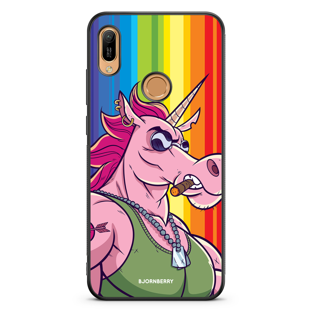 Huawei Y6 2019 Case - Muscle Unicorn