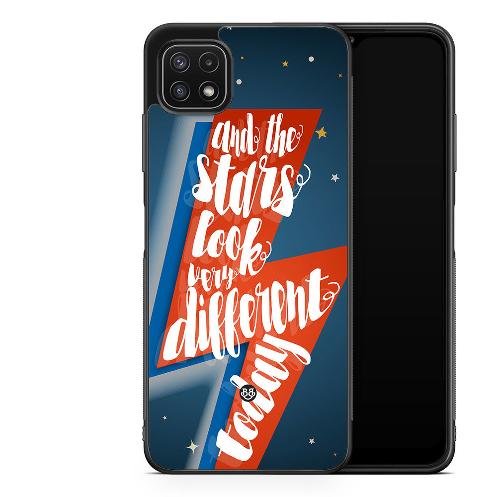 Samsung Galaxy A22 5G Case - Bowie Text
