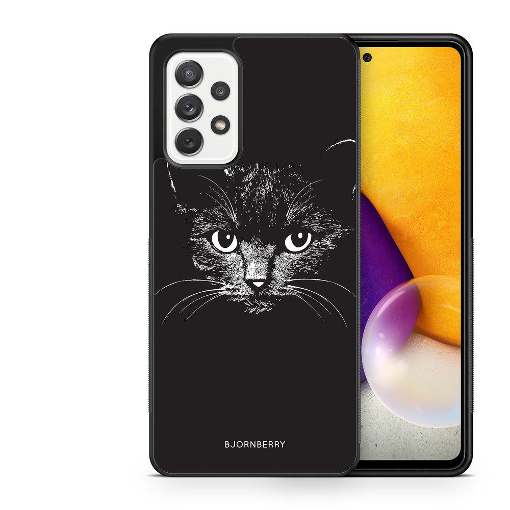 Samsung Galaxy A52/A52s 5G Case - Black/White Cat