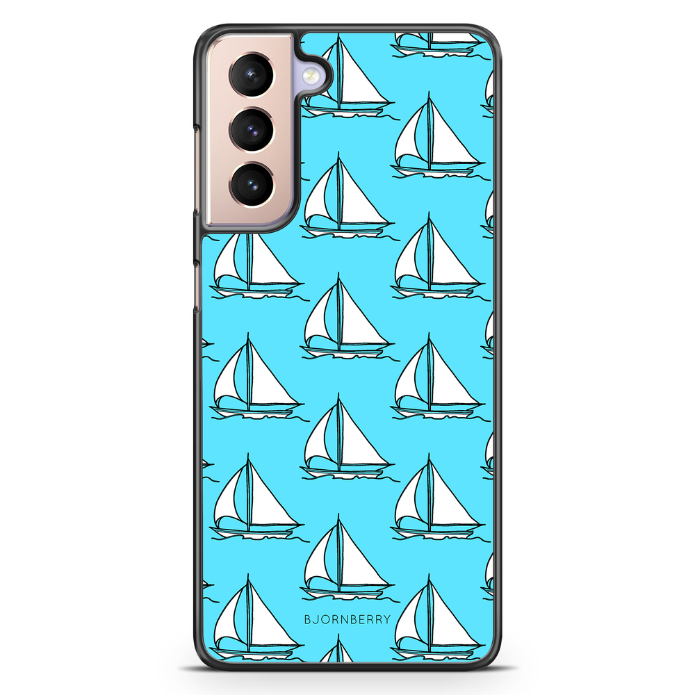 Samsung Galaxy S21 Case - Sailboat Pattern