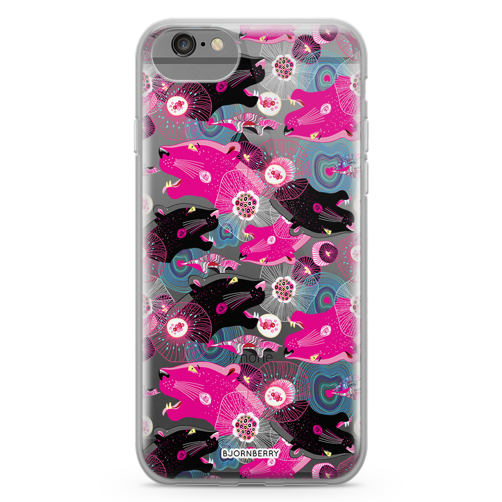 iPhone 6/6s Fashion Case - Panther Pattern