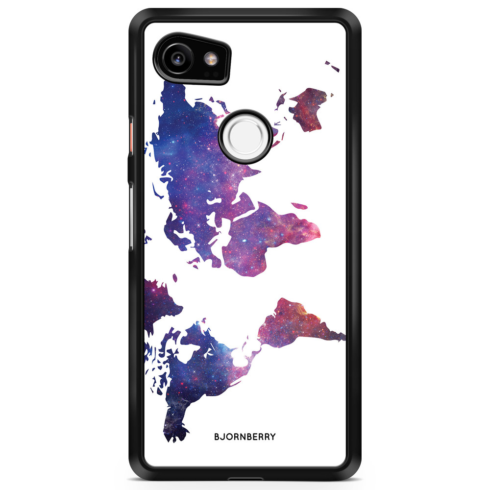 Google Pixel 2 XL Case - World Map Space