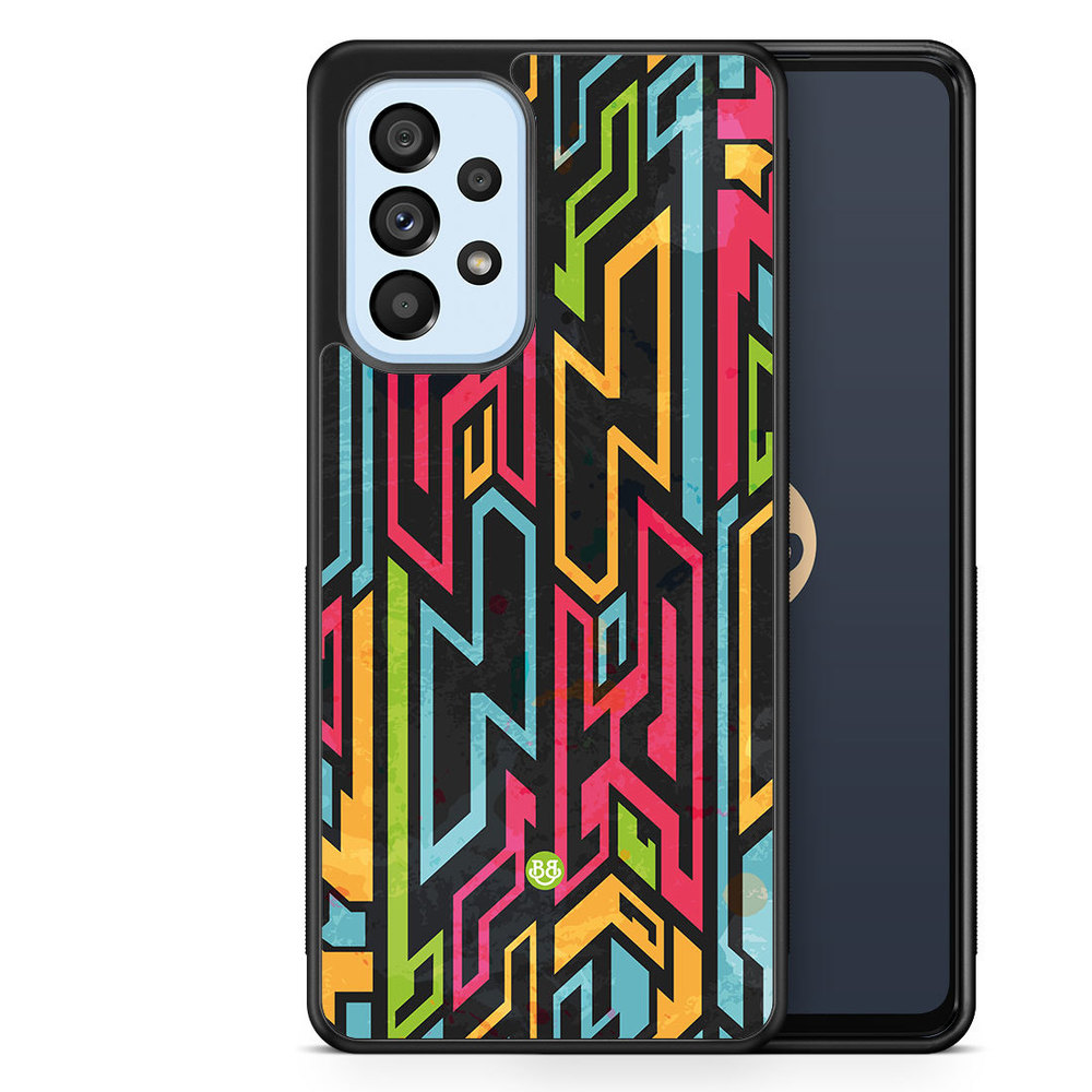 Samsung Galaxy A53 5G Case - Colored Tribal