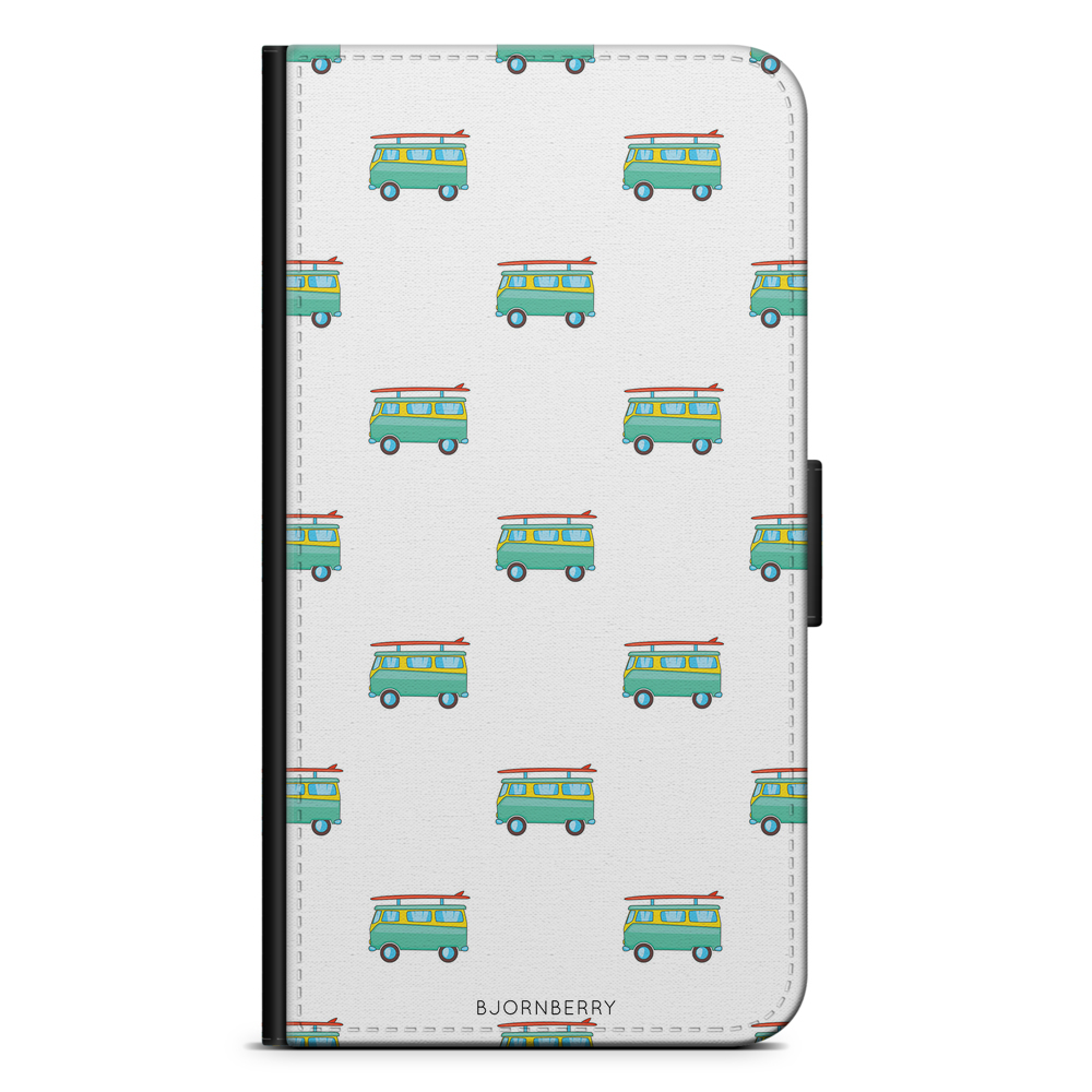 Sony Xperia XZ3 Wallet Case - Surfboard Pattern