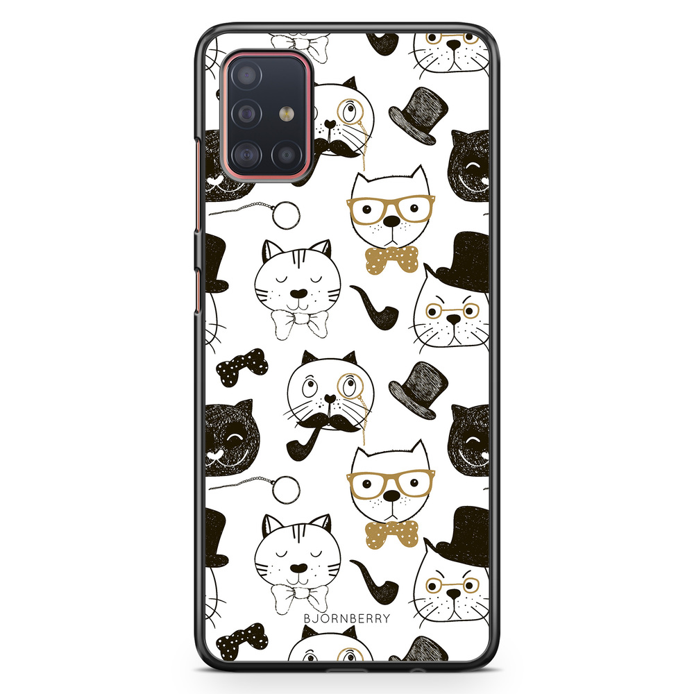 Samsung Galaxy A51 Case - Cartoon Cats