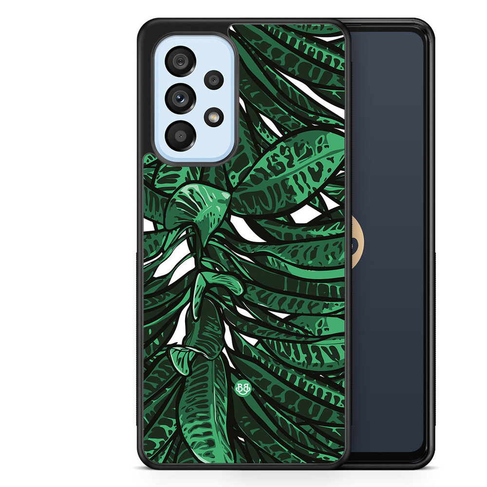 Samsung Galaxy A53 5G Case - Tropical leaves
