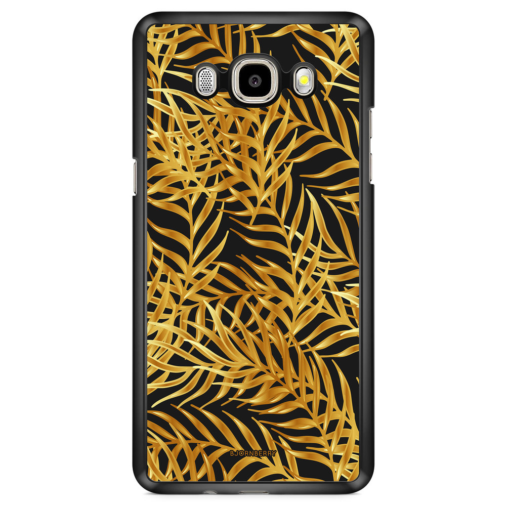 Samsung Galaxy J7 (2016) Case - Gold Palm