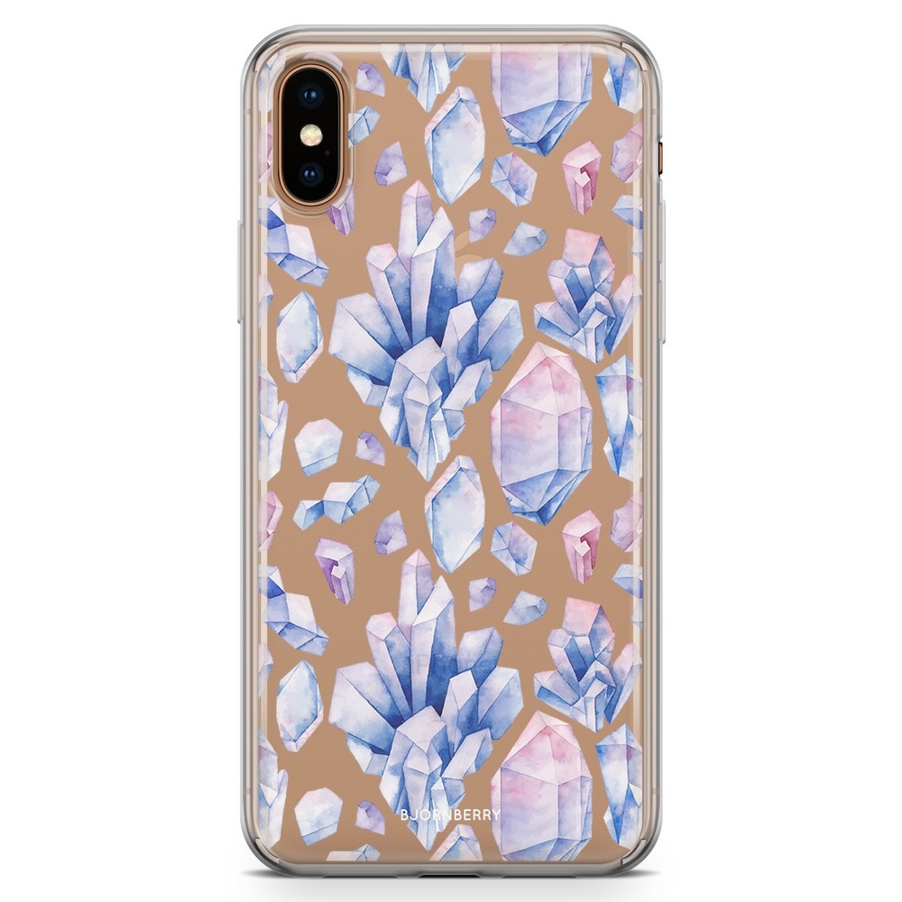 iPhone Xs Max Fashion Case - Pastel Crystals
