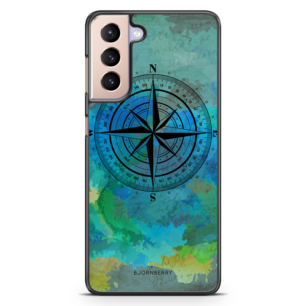 Samsung Galaxy S21 Case - Compass Background