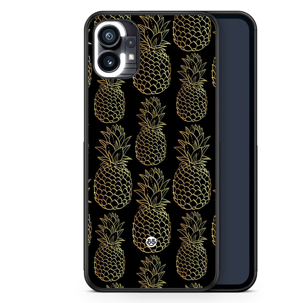 Nothing Phone (1) Case - Gold Pineapples