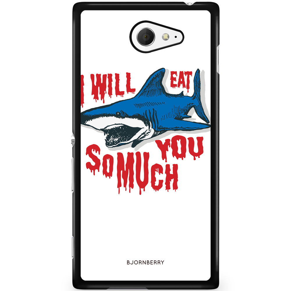 Sony Xperia M2 Aqua Case - Shark Quote