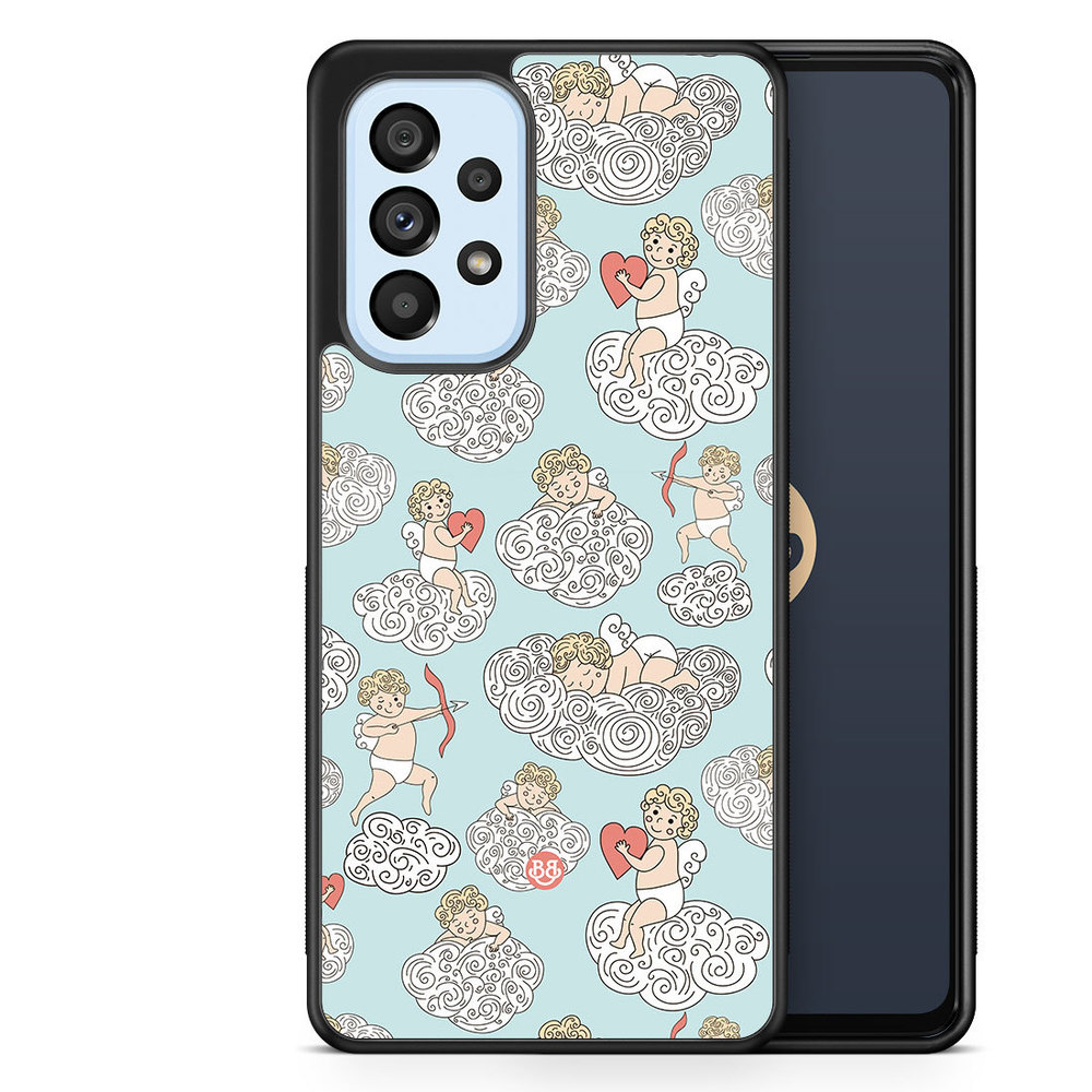 Samsung Galaxy A53 5G Case - Angels and Clouds