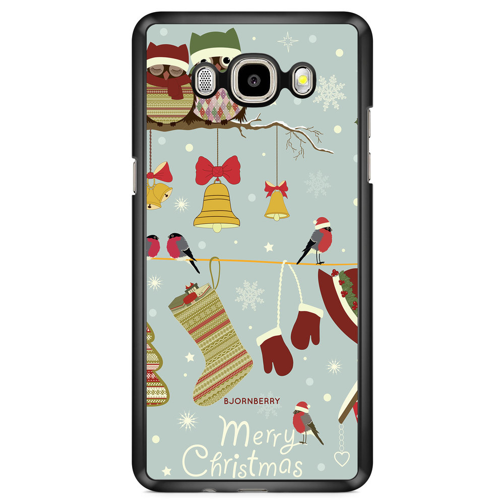 Samsung Galaxy J7 (2016) Case - Christmas Owls