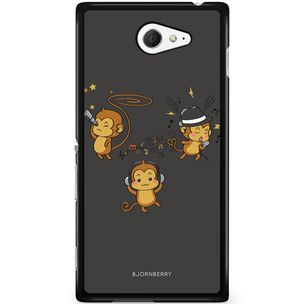 Sony Xperia M2 Aqua Case - Three Monkeys