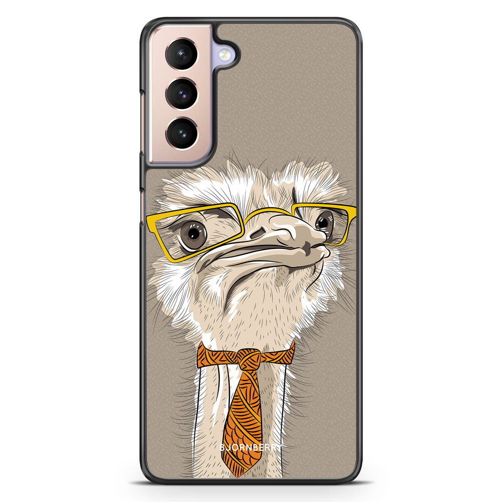 Samsung Galaxy S21 Case - Hipster Ostrich