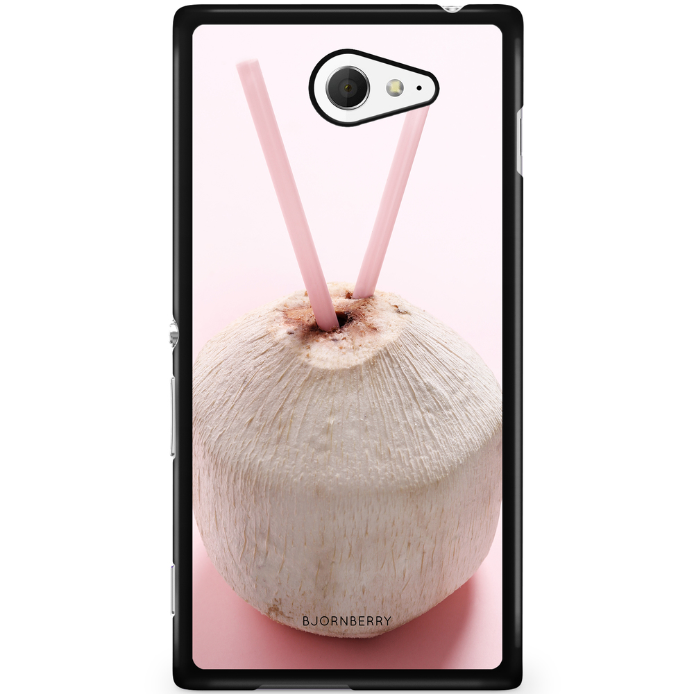 Sony Xperia M2 Aqua Case - Pink Coconut