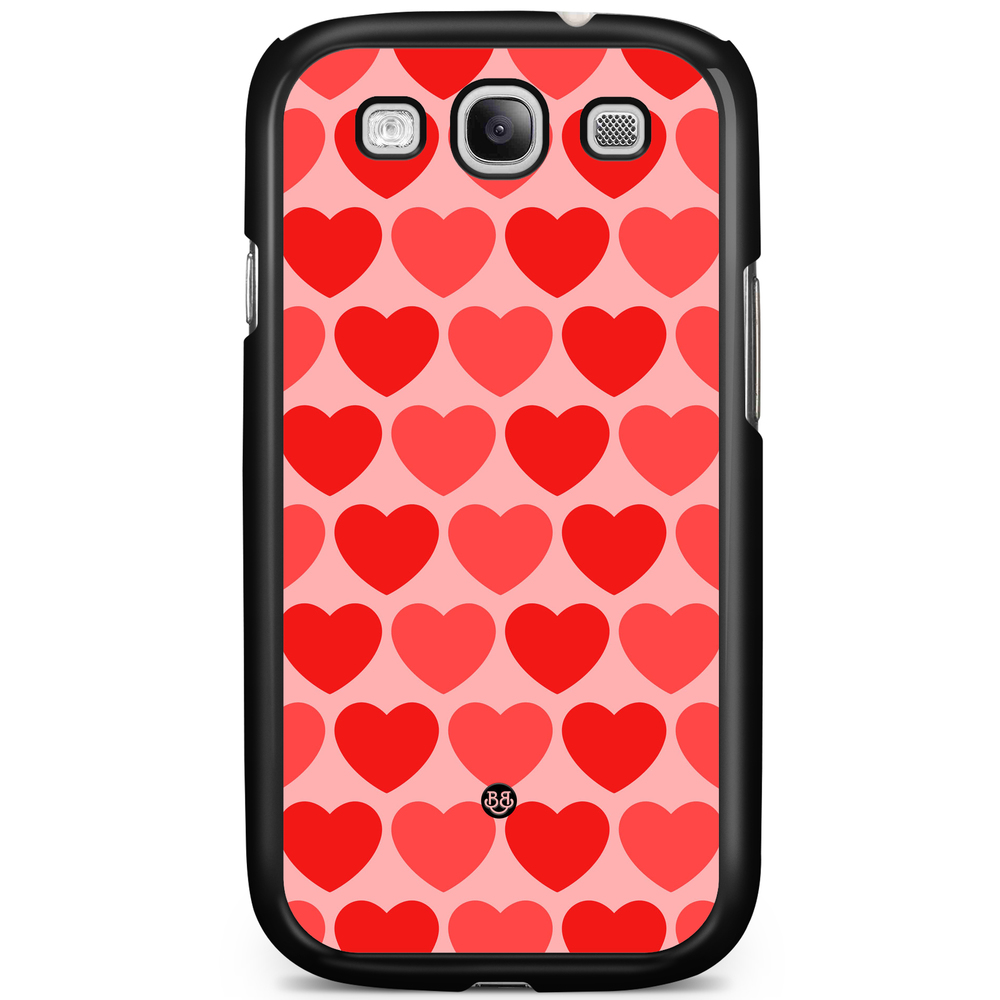 Samsung Galaxy S3 Mini Case - Red Hearts