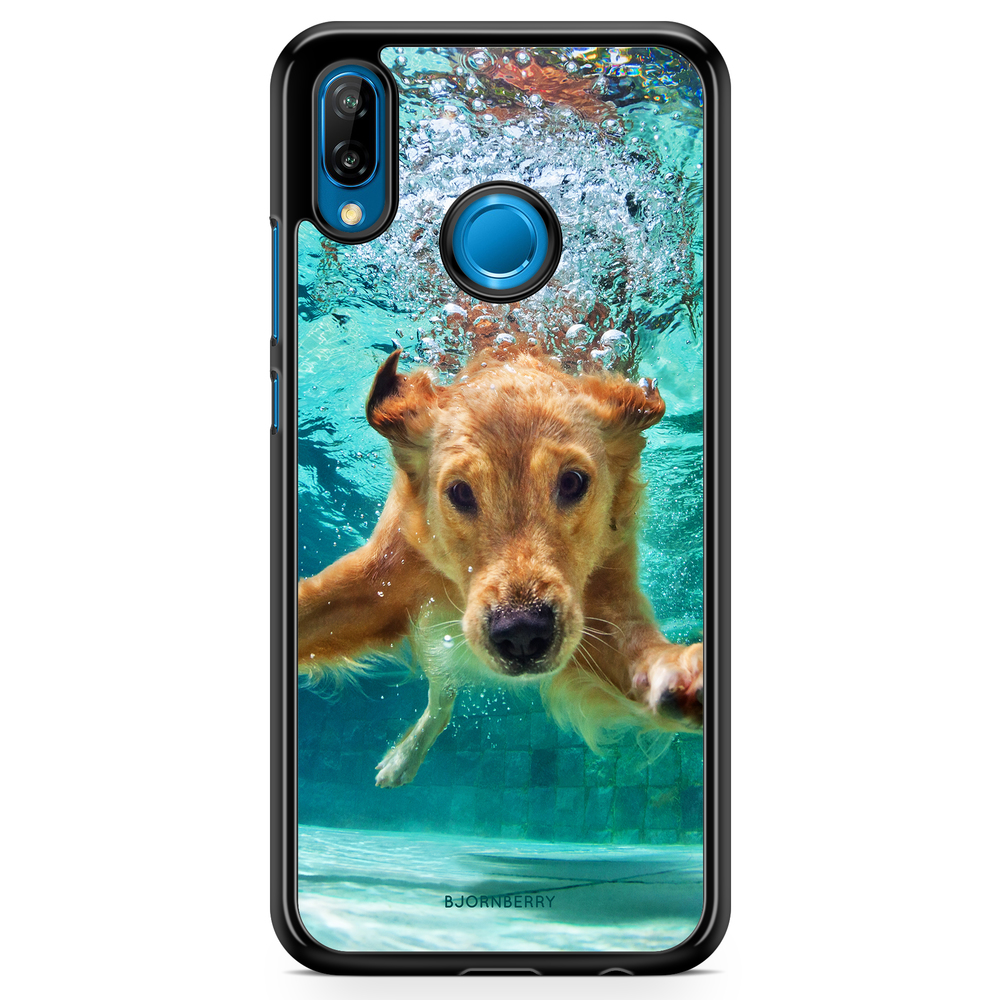 Huawei P20 Lite Case - Dog Underwater