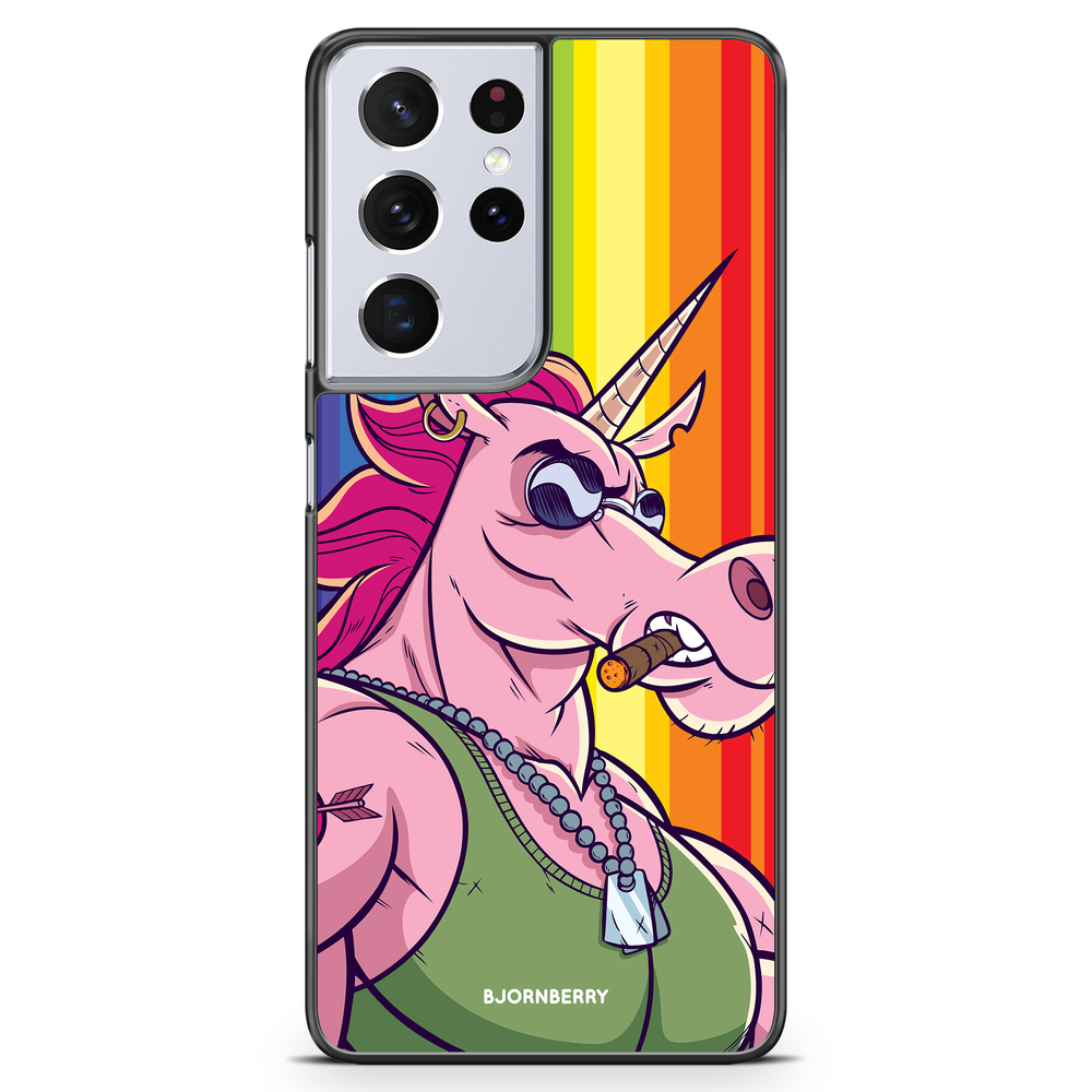 Samsung Galaxy S21 Ultra Case - Muscle Unicorn