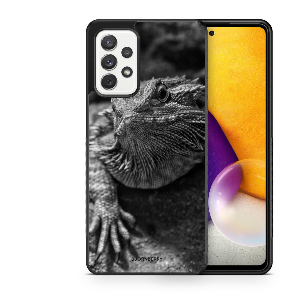 Samsung Galaxy A52/A52s 5G Case - Black/White Lizard
