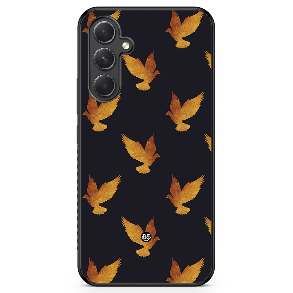 Samsung Galaxy A54 5G Case - Golden Doves