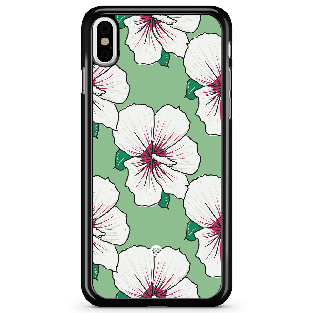 iPhone X / XS Case - Creamy White Flowers