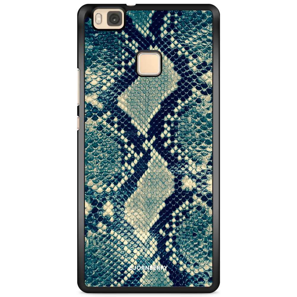 Huawei P9 Lite Case - Blue Snakeskin