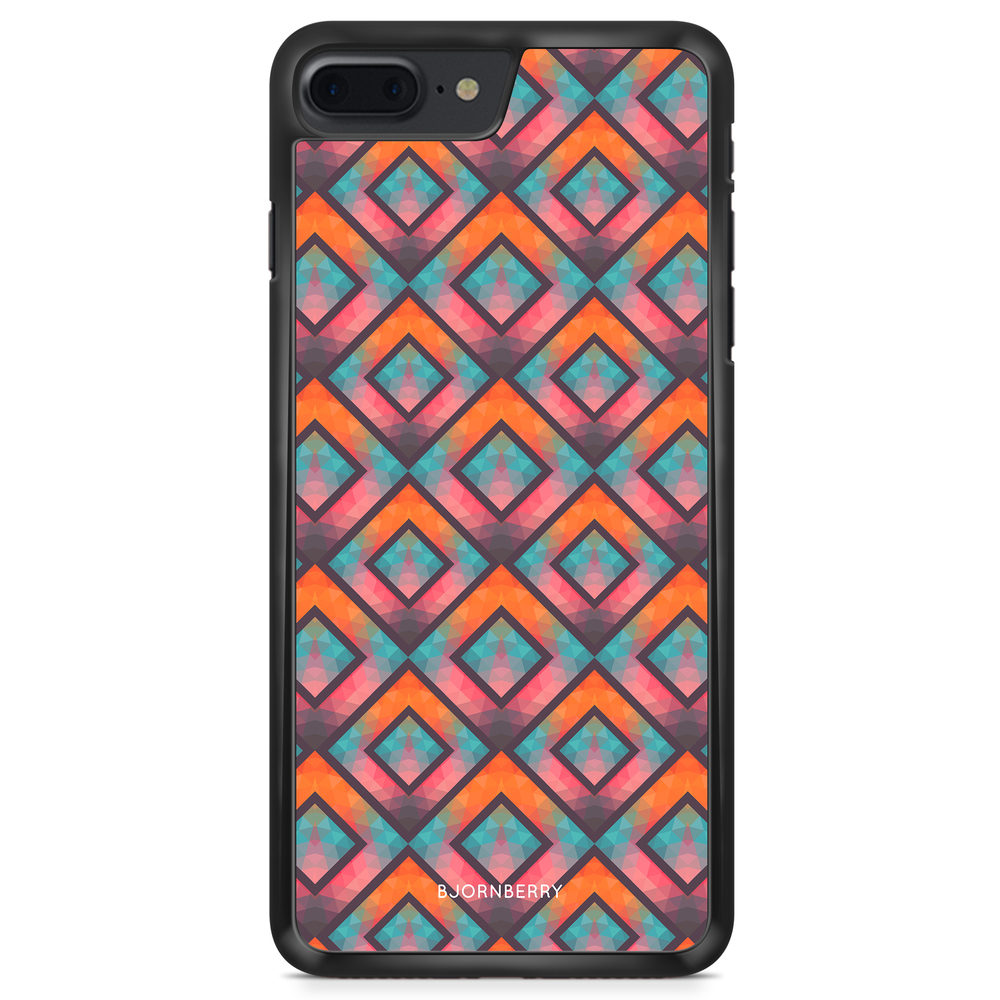 iPhone 8 Plus Case - Retro Squares