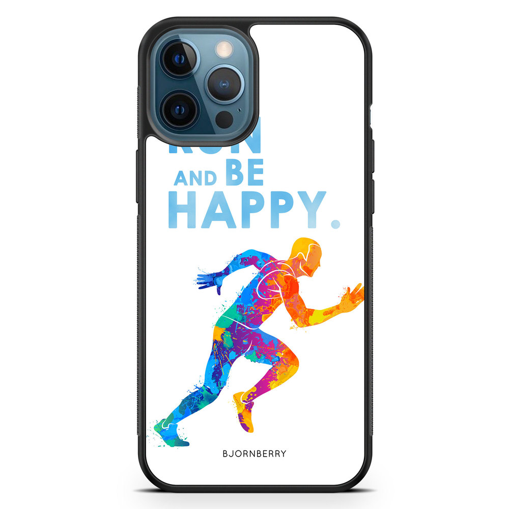 iPhone 12 Pro Case - Run and be happy