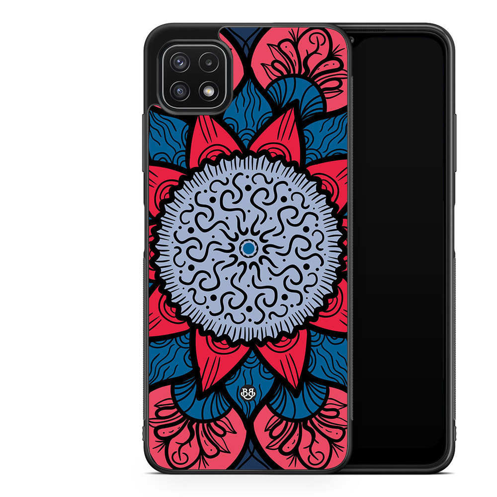 Samsung Galaxy A22 5G Case - Blue Mandala