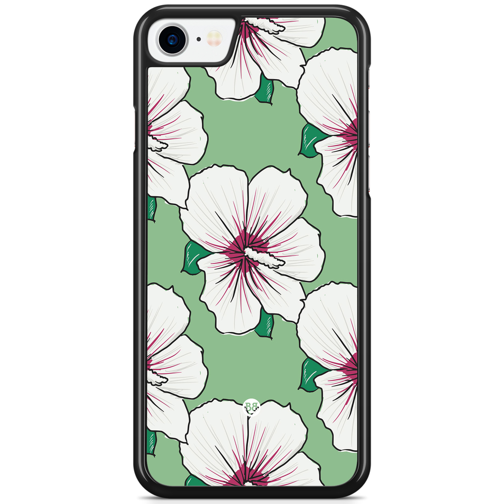 iPhone 8 / iPhone SE (2022/2020) Case - Creamy White Flowers