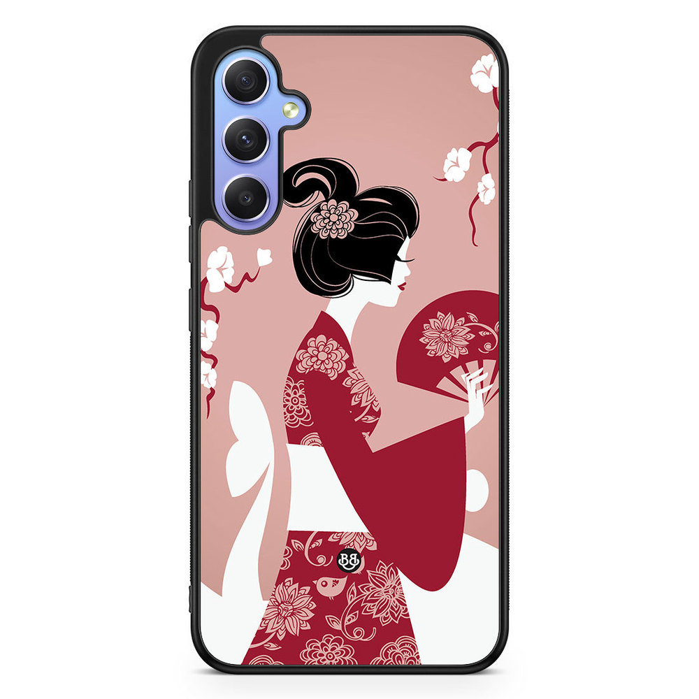 Samsung Galaxy A34 5G Case - Japan woman