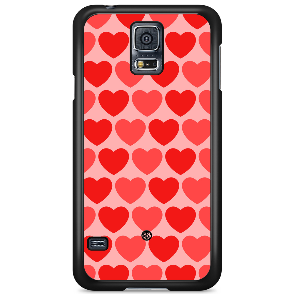Samsung Galaxy S5/S5 NEO Case - Red Hearts