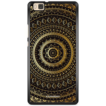 Huawei P8 Lite Case - Gold Mandala